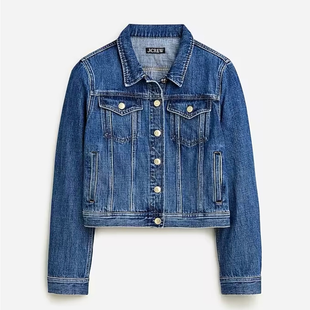 J. Crew Classic Denim Jacket Size M
